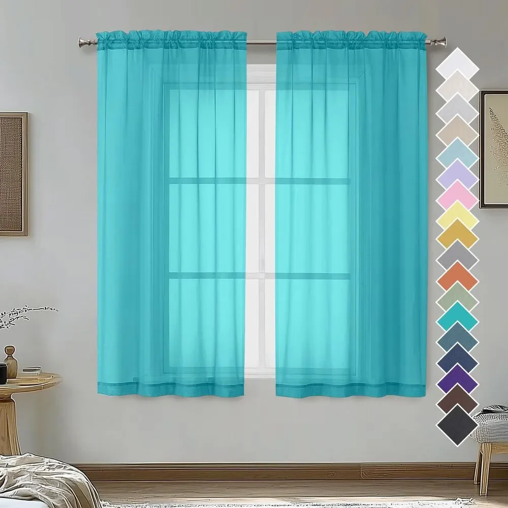 Set of 2 Curtain Panels, 42
